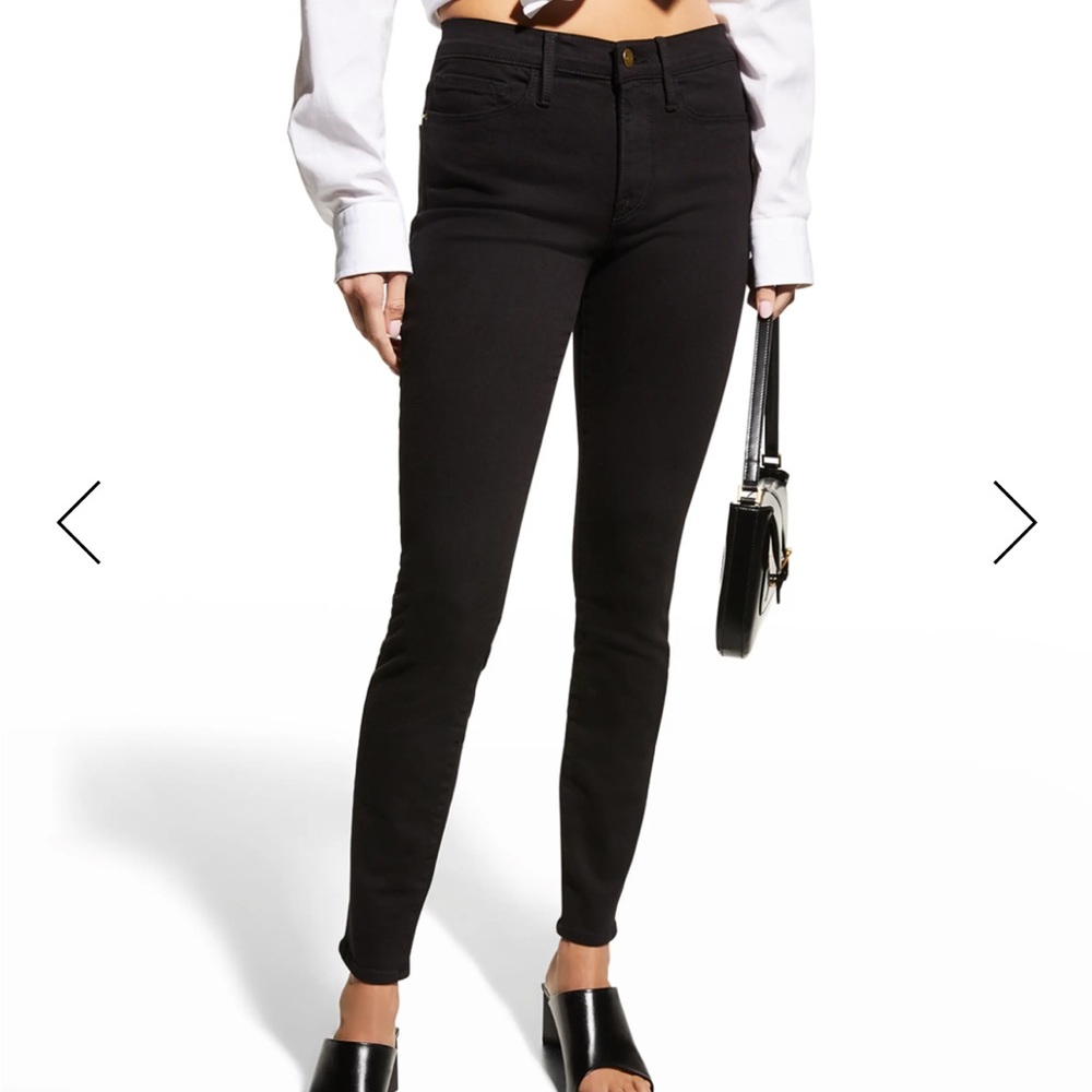 Frame denim le skinny de Jeanne crop